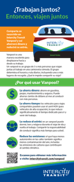 Click to download Spanish Version of Intercity Transit Vanpool rack card. Opens in new window